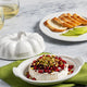 Baked Camembert with Pomegranate and Pistachios