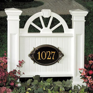 Address Sign Posts