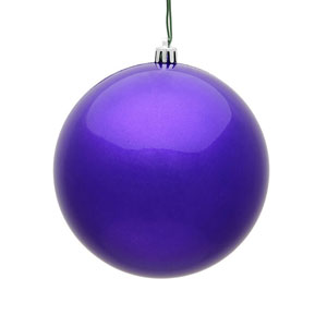 Purple Christmas Ornaments