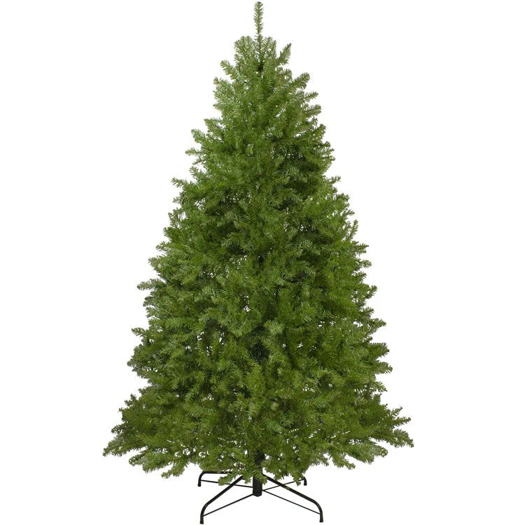 Unlit Christmas Trees