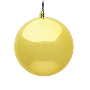 Yellow Christmas Ornaments