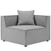 EEI-4380-GRY Outdoor/Patio Furniture/Outdoor Sofas