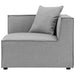 EEI-4380-GRY Outdoor/Patio Furniture/Outdoor Sofas