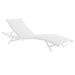 EEI-4039-WHI-WHI Outdoor/Patio Furniture/Outdoor Chaise Lounges