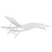 EEI-4039-WHI-WHI Outdoor/Patio Furniture/Outdoor Chaise Lounges