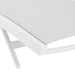 EEI-4039-WHI-WHI Outdoor/Patio Furniture/Outdoor Chaise Lounges