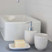 PED111-WHI Bathroom/Bathroom Accessories/Bathroom Soap & Lotion Dispensers