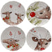 DF601-WHI Holiday/Christmas/Christmas Tableware and Serveware