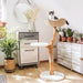 ANI-117-WHT-B Decor/Pet Accessories/Pet Beds