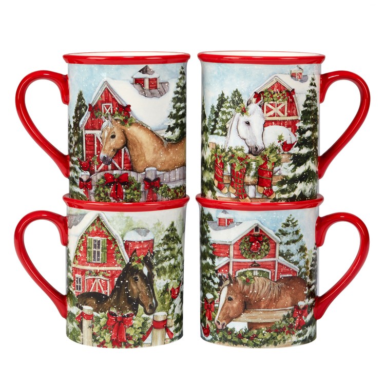 Product Image: 37287SET4 Holiday/Christmas/Christmas Tableware and Serveware