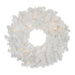 32913233-WHITE Holiday/Christmas/Christmas Wreaths & Garlands & Swags