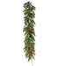 FF008CHGL-108-5GR Holiday/Christmas/Christmas Wreaths & Garlands & Swags