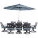 MCLRDN9PCSW8-SU-B Outdoor/Patio Furniture/Patio Dining Sets