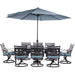 MCLRDN9PCSW8-SU-B Outdoor/Patio Furniture/Patio Dining Sets