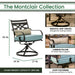 MCLRDN11PCSW10-SU-B Outdoor/Patio Furniture/Patio Dining Sets