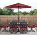 MCLRDN7PCSQSW6-SU-C Outdoor/Patio Furniture/Patio Dining Sets