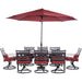 MCLRDN9PCSW8-SU-C Outdoor/Patio Furniture/Patio Dining Sets