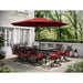 MCLRDN11PCSW10-SU-C Outdoor/Patio Furniture/Patio Dining Sets