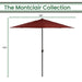 MCLRUMB11-CHL Outdoor/Outdoor Shade/Patio Umbrellas