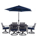 MCLRDN7PCSQSW6-SU-N Outdoor/Patio Furniture/Patio Dining Sets