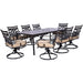 MCLRDN9PCSW8-TAN Outdoor/Patio Furniture/Patio Dining Sets