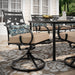 MCLRDN9PCSW8-TAN Outdoor/Patio Furniture/Patio Dining Sets