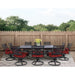 MCLRDN11PCSW10-CHL Outdoor/Patio Furniture/Patio Dining Sets