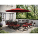 MCLRDN11PCSW10-CHL Outdoor/Patio Furniture/Patio Dining Sets