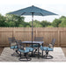 MCLRDN5PCSQSW4-SU-B Outdoor/Patio Furniture/Patio Dining Sets