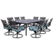 MCLRDN11PCSW10-BLU Outdoor/Patio Furniture/Patio Dining Sets