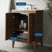 EEI-5114-WAL-WHI Bathroom/Vanities/Single Vanity Cabinets with Tops