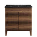 EEI-5418-WAL-BLK Bathroom/Vanities/Single Vanity Cabinets with Tops