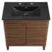 EEI-5418-WAL-BLK Bathroom/Vanities/Single Vanity Cabinets with Tops