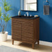 EEI-5418-WAL-BLK Bathroom/Vanities/Single Vanity Cabinets with Tops