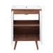 EEI-4432-WAL-WHI Bathroom/Vanities/Single Vanity Cabinets with Tops