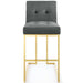 EEI-3856-GLD-CHA Decor/Furniture & Rugs/Counter Bar & Table Stools