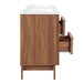 EEI-4441-WAL-WHI Bathroom/Vanities/Double Vanity Cabinets with Tops