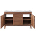 EEI-4441-WAL-WHI Bathroom/Vanities/Double Vanity Cabinets with Tops