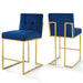 EEI-4155-GLD-NAV Decor/Furniture & Rugs/Counter Bar & Table Stools