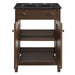EEI-5356-WAL-BLK Bathroom/Vanities/Single Vanity Cabinets with Tops