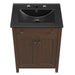EEI-5356-WAL-BLK Bathroom/Vanities/Single Vanity Cabinets with Tops