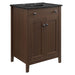 EEI-5356-WAL-BLK Bathroom/Vanities/Single Vanity Cabinets with Tops