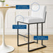 EEI-4654-WHI Decor/Furniture & Rugs/Counter Bar & Table Stools