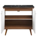 EEI-5394-WAL-BLK Bathroom/Vanities/Single Vanity Cabinets with Tops