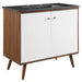 EEI-5394-WAL-BLK Bathroom/Vanities/Single Vanity Cabinets with Tops