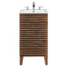 EEI-5420-WAL-WHI Bathroom/Vanities/Single Vanity Cabinets with Tops