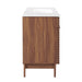 EEI-4437-WAL-WHI Bathroom/Vanities/Single Vanity Cabinets with Tops