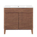 EEI-4437-WAL-WHI Bathroom/Vanities/Single Vanity Cabinets with Tops
