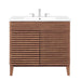 EEI-4437-WAL-WHI Bathroom/Vanities/Single Vanity Cabinets with Tops