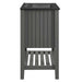 EEI-5358-GRY-BLK Bathroom/Vanities/Single Vanity Cabinets with Tops